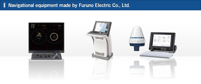 Navigational equipment made by Furuno Electric Co., Ltd.